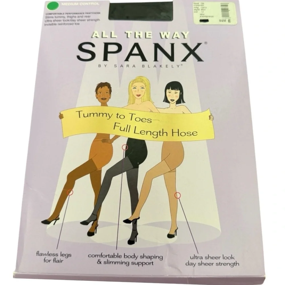Spanx tummy to toes full length hose